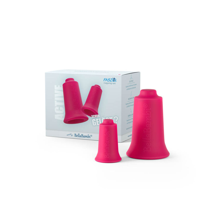BellaBambi® Faszio® Cupping-Set ACTIVE (pink)