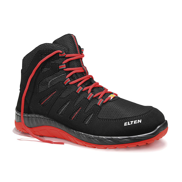 ELTEN Wellmaxx Maddox black-red Mid ESD S3