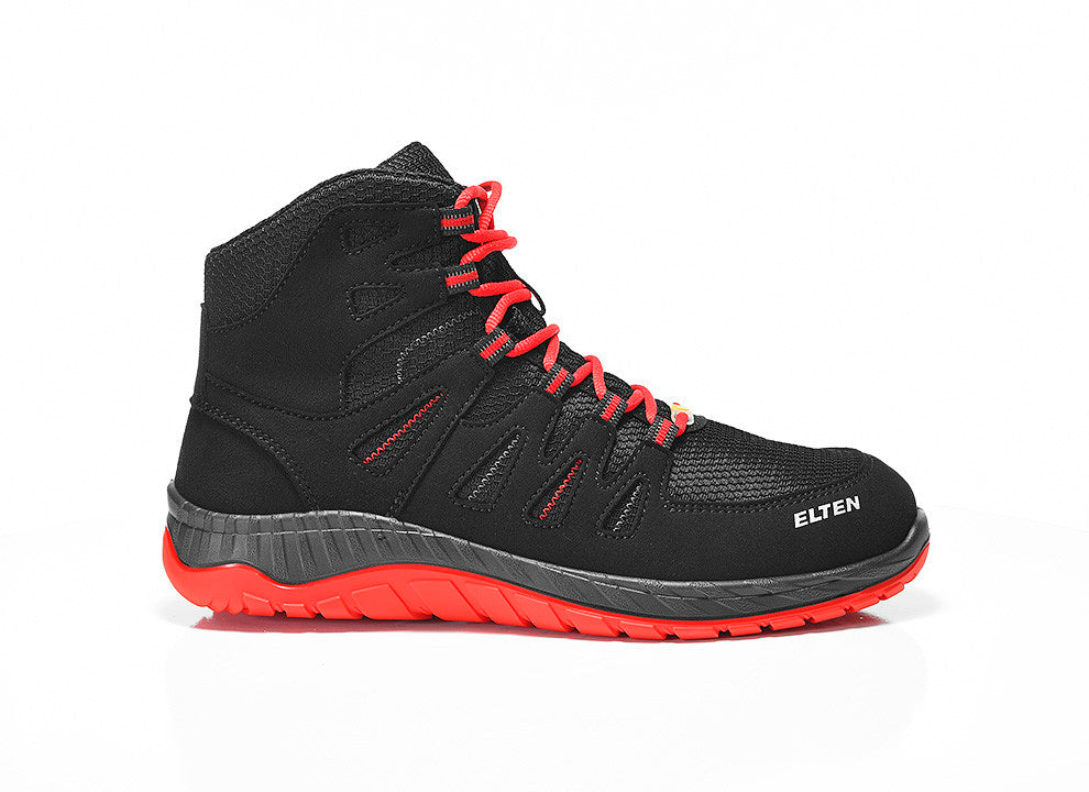 ELTEN Wellmaxx Maddox black-red Mid ESD S3