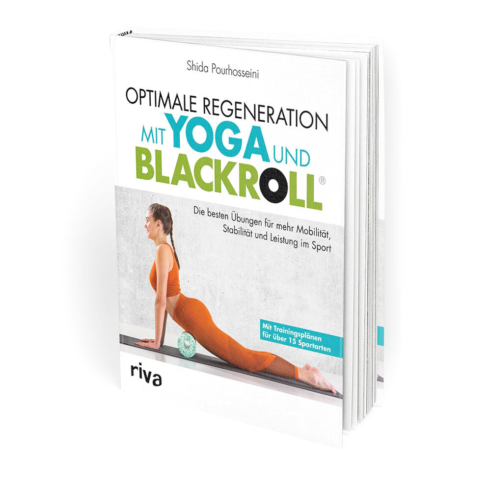BLACKROLL BUCH optimale Regeneration mit Yoga und BLACKROLL
