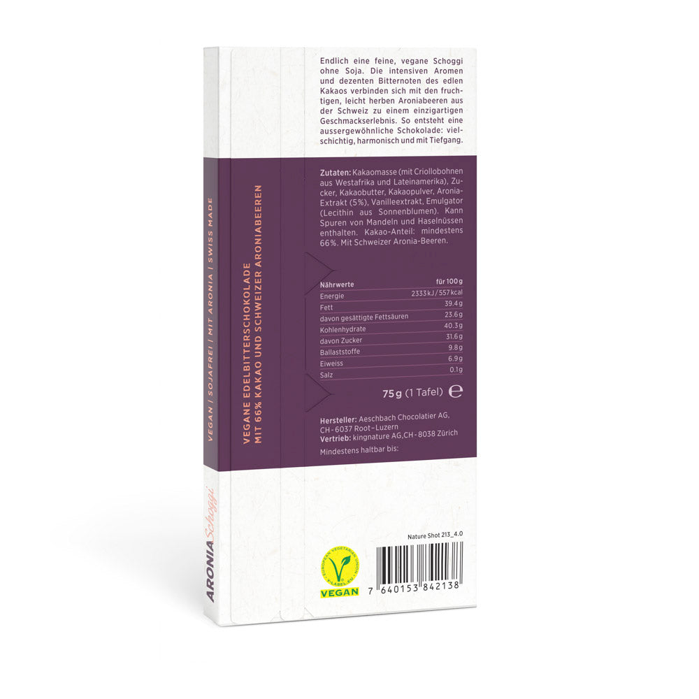 kingnature Aronia Schokolade