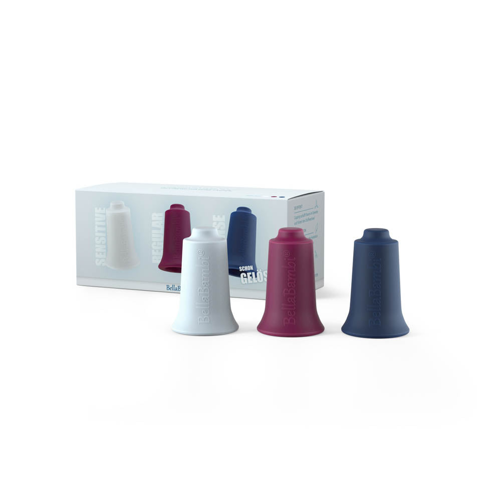 BellaBambi® mini trio (weiss, brombeer, nachtblau)