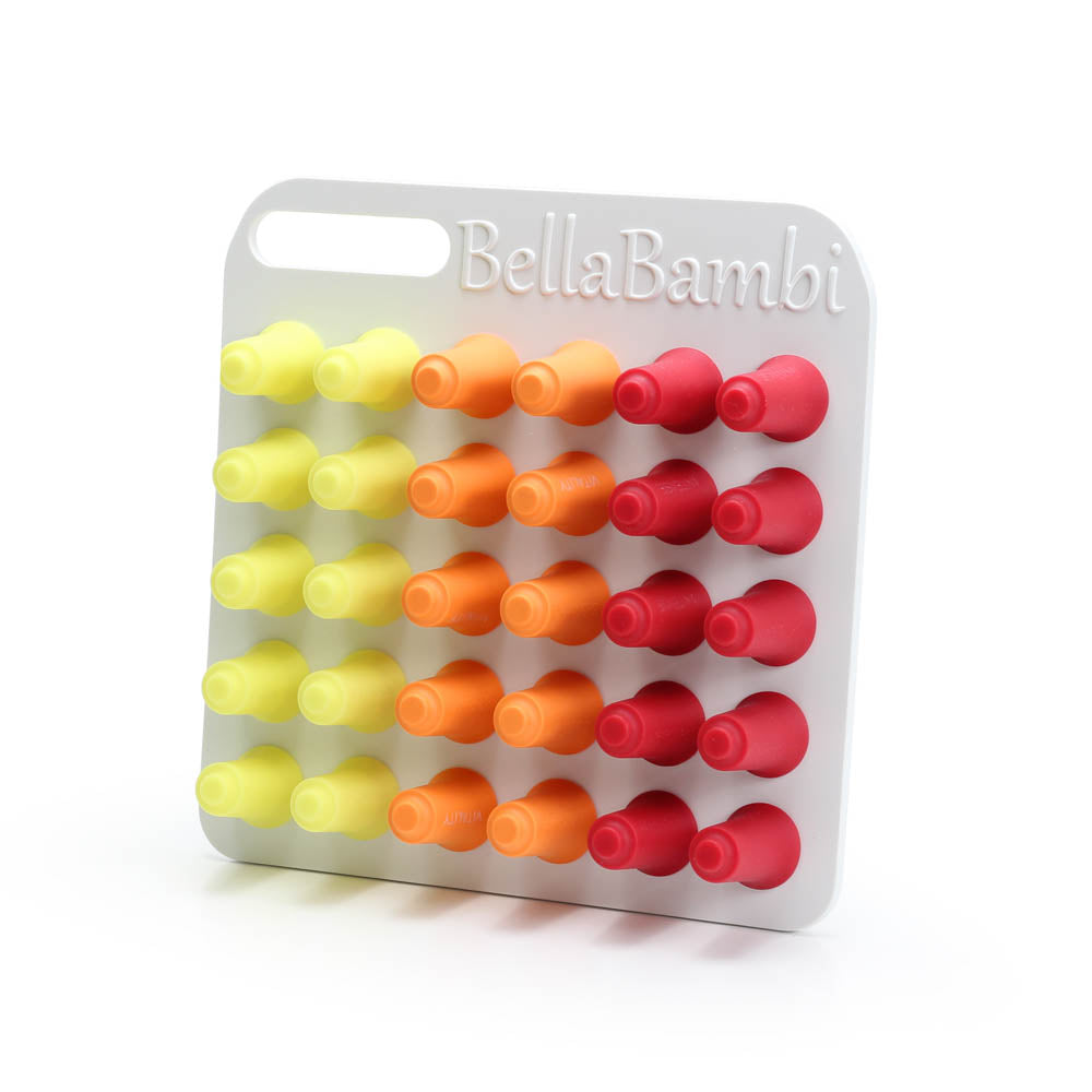 BellaBambi® mini profi (zitronengelb, orange, rubinrot)