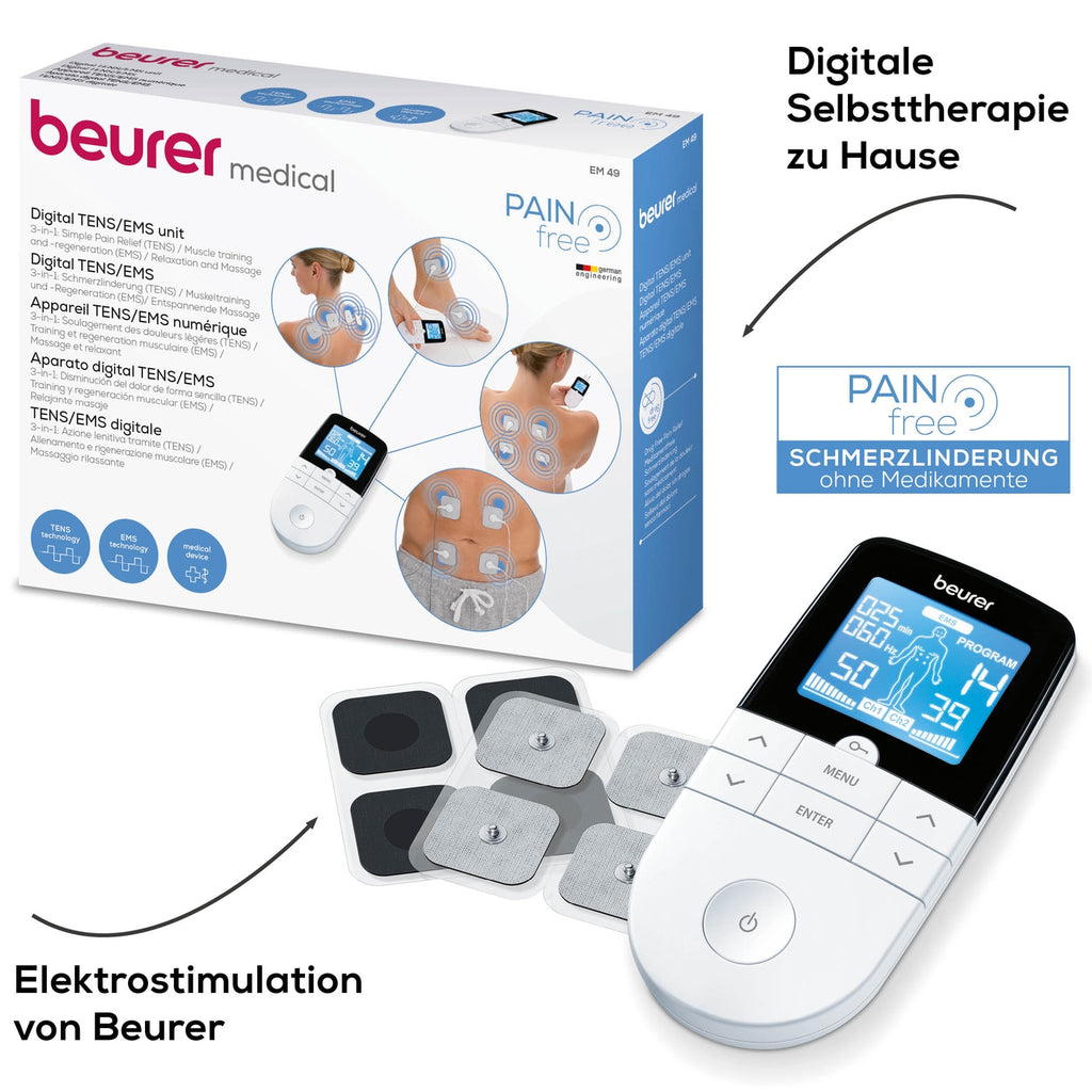 Beurer Elektrostimulation EM 49 Digital Tens/EMS