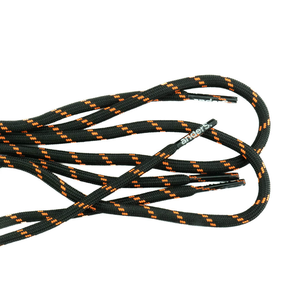 anders. Schnürsenkel Schwarz/Orange