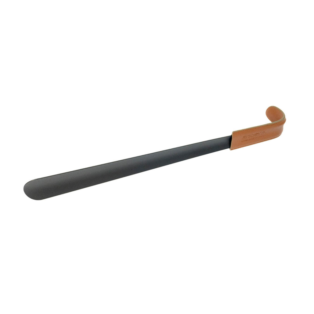 anders. Metall Schuhlöffel schwarz matt 42cm