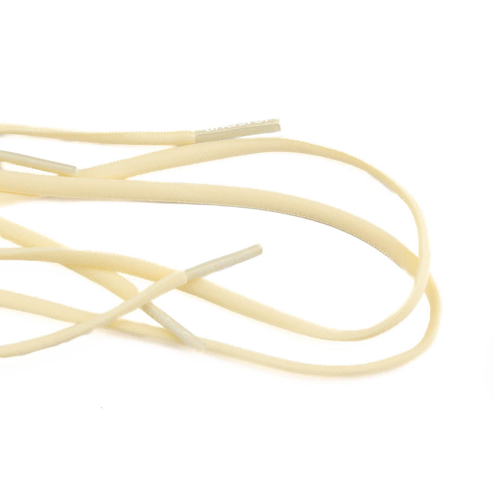 anders. Schnürsenkel elastisch mit Schraubverschluss Eierschale