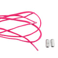 anders. Schnürsenkel elastisch mit Schraubverschluss Pink