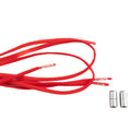 anders. Schnürsenkel elastisch mit Schraubverschluss Rot