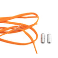 anders. Schnürsenkel elastisch mit Schraubverschluss Orange