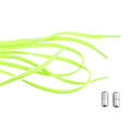 anders. Schnürsenkel elastisch mit Schraubverschluss Neon-Grün