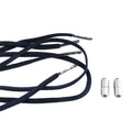 anders. Schnürsenkel elastisch mit Schraubverschluss Marine