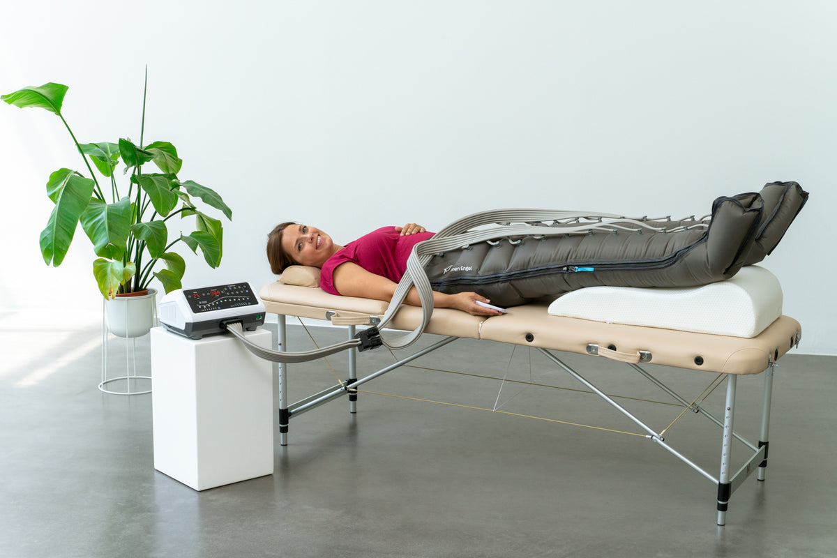 Venen Engel 12 Premium Massagegerät mit Lymph-Flow Pants (Generalüberholt)