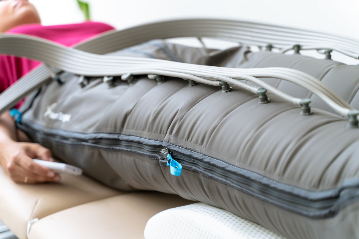 Venen Engel 12 Premium Massagegerät mit Lymph-Flow Pants (Generalüberholt)