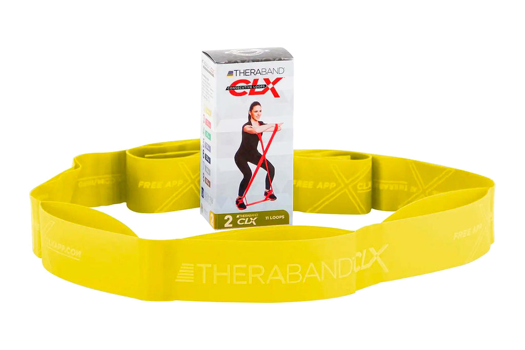 Theraband CLX11 Loops - gelb (dünn)