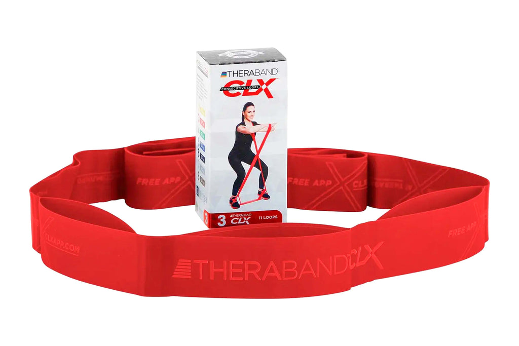 Theraband CLX11 Loops - rot (mittel)