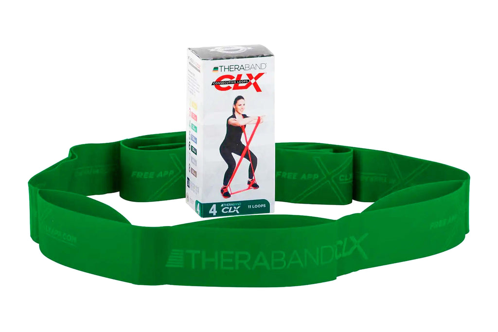 Theraband CLX11 Loops - grün (stark)
