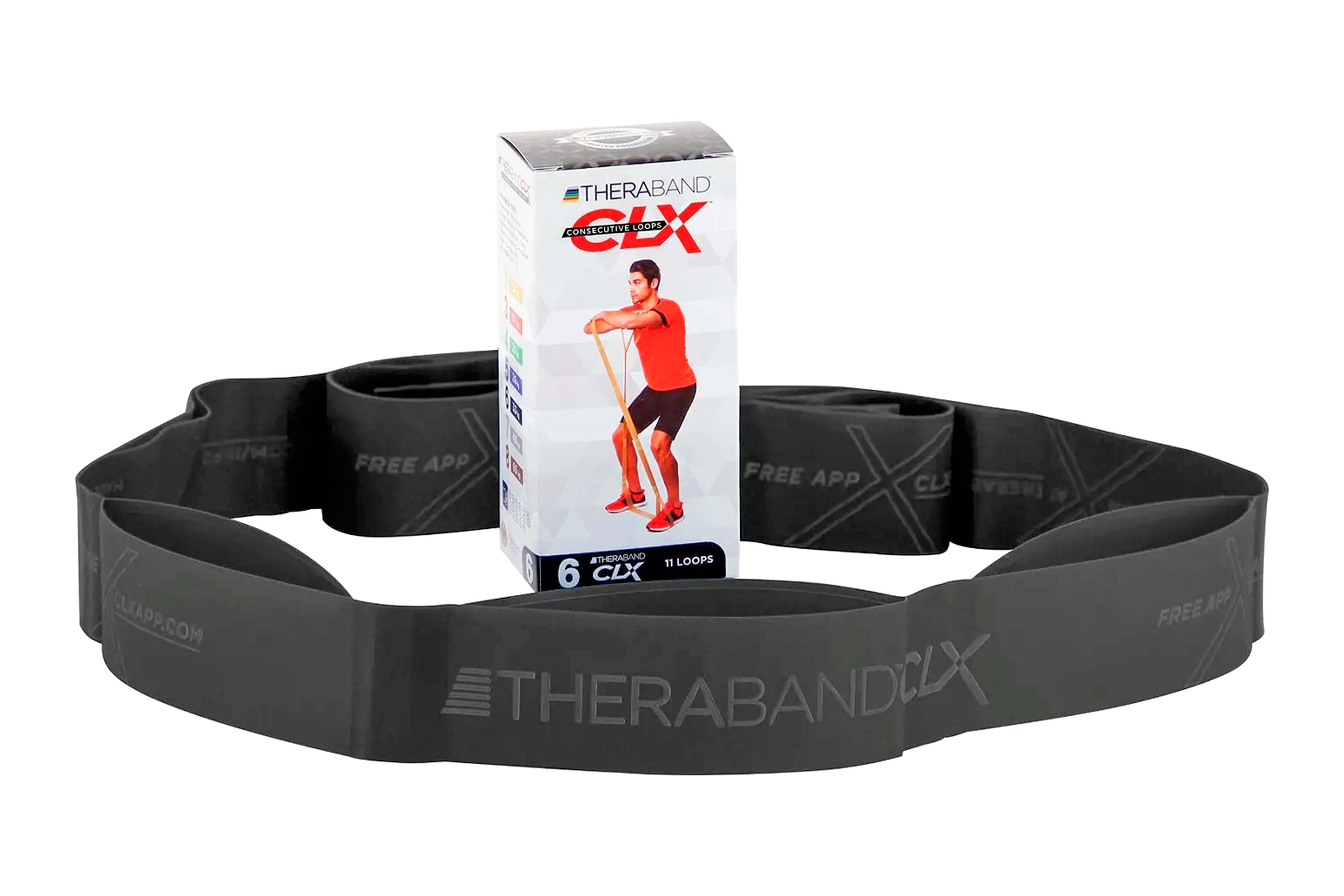 Theraband CLX11 Loops - schwarz (spezialstark)