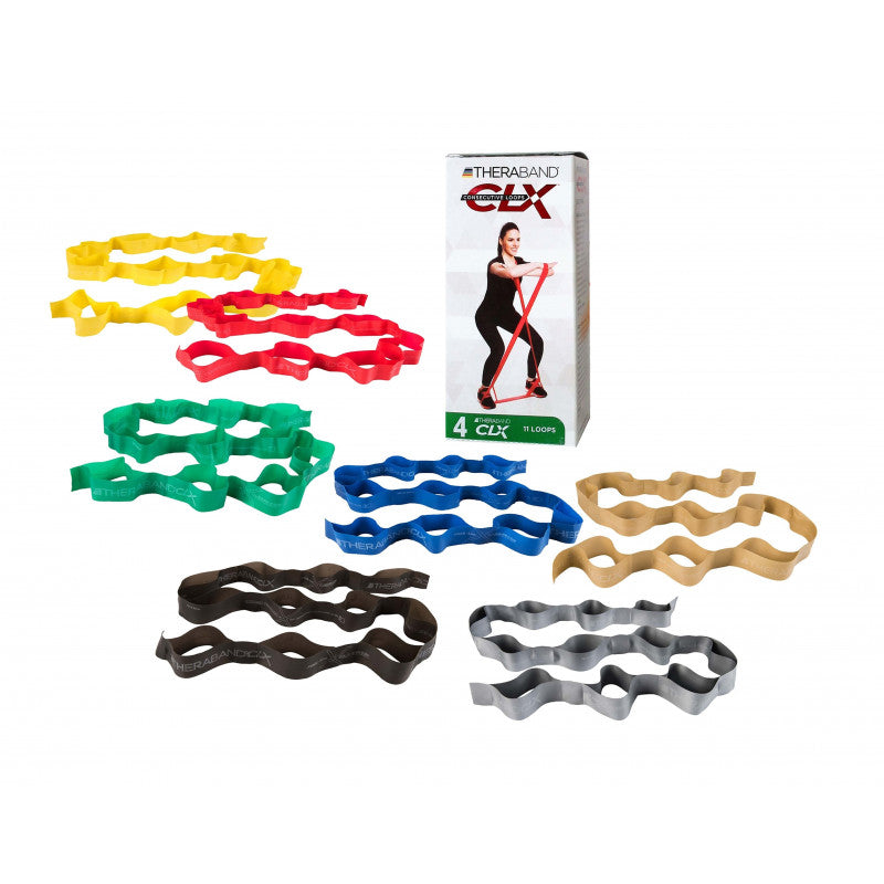 Theraband CLX11 Loops - silber (superstark)