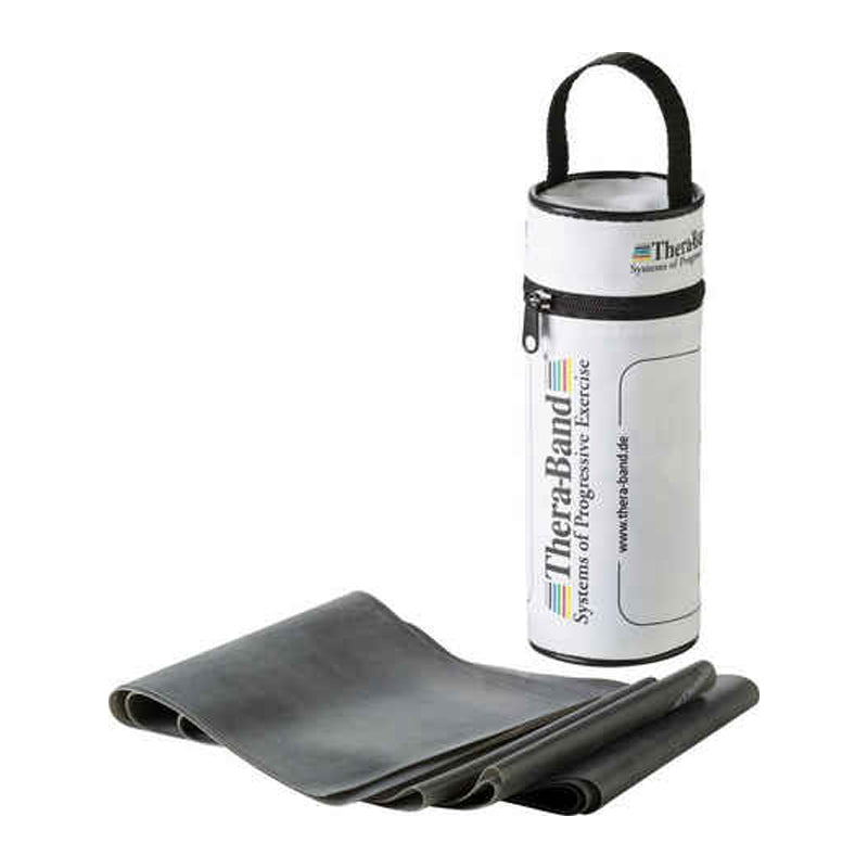 Theraband Beutel - 2.5m - schwarz (maxistark)