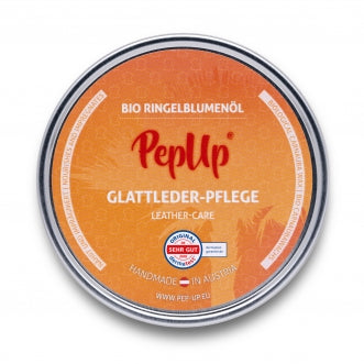 PepUp Glattleder Pflege Bio-Ringelblume