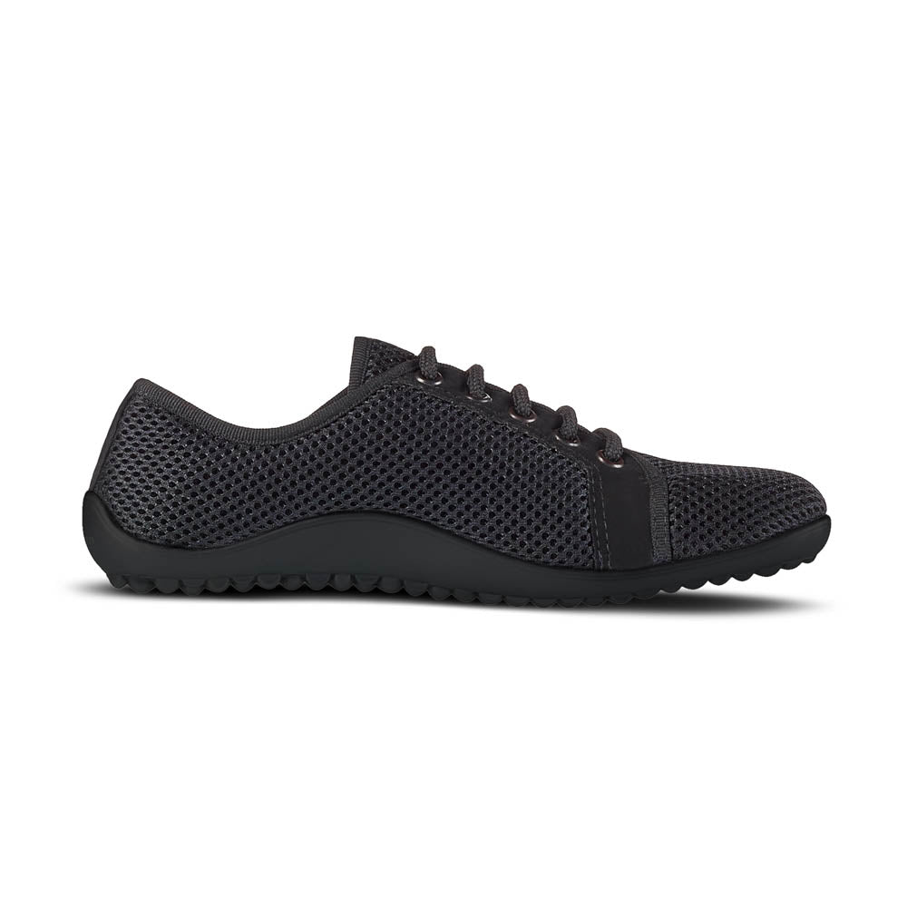 leguano aktiv lavaschwarz, schwarze Sohle