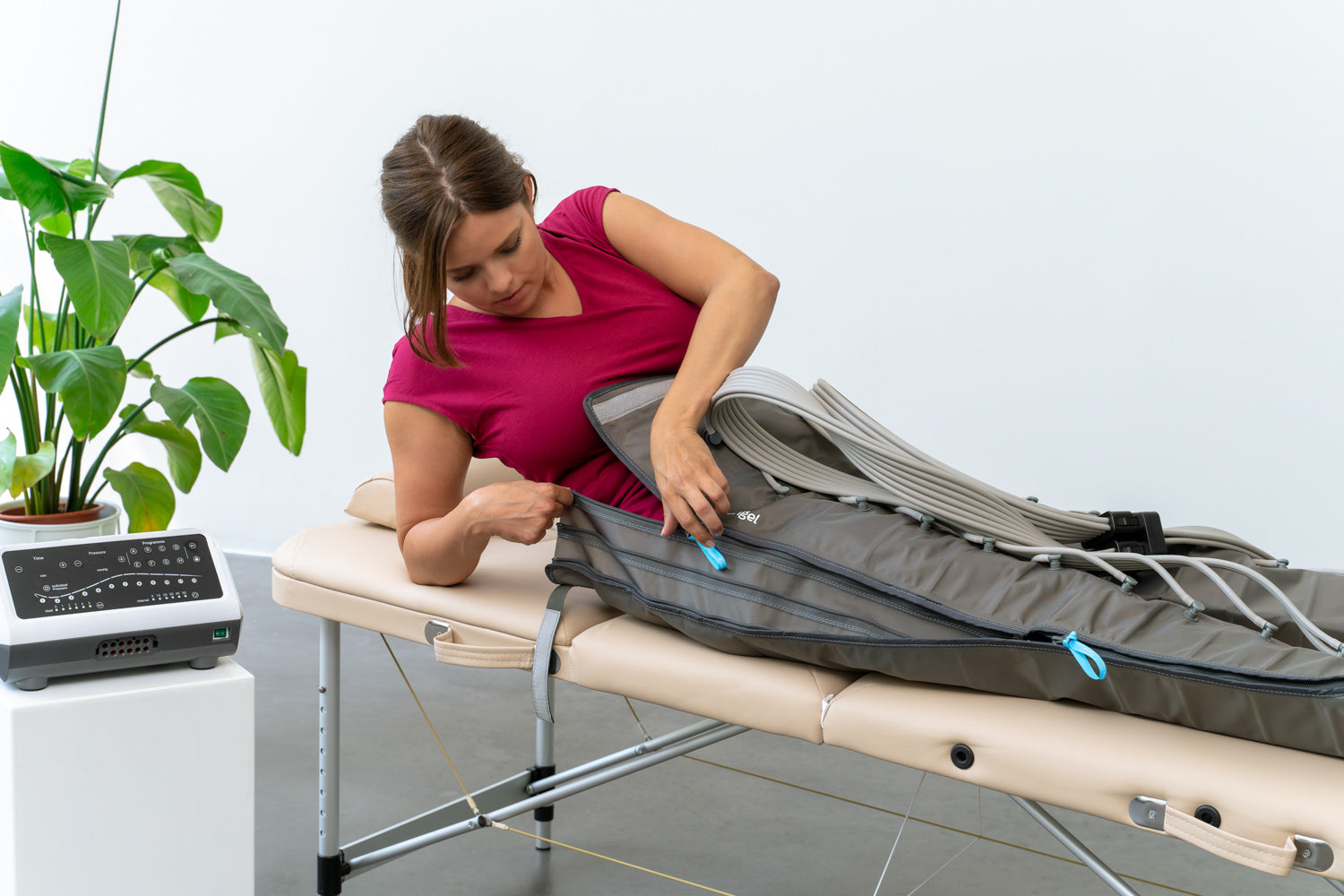 3 Monats Miete - Venen Engel 12 Premium Massagegerät mit Lymph-Flow Pants