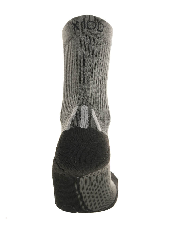 X10D Socken - metal black