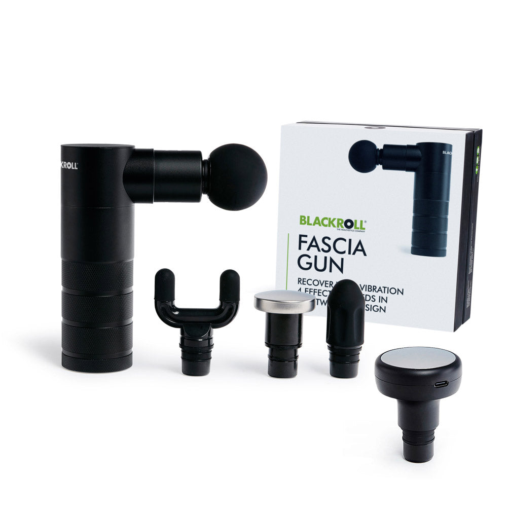 BLACKROLL Fascia Gun - Set mit Heat Aufsatz