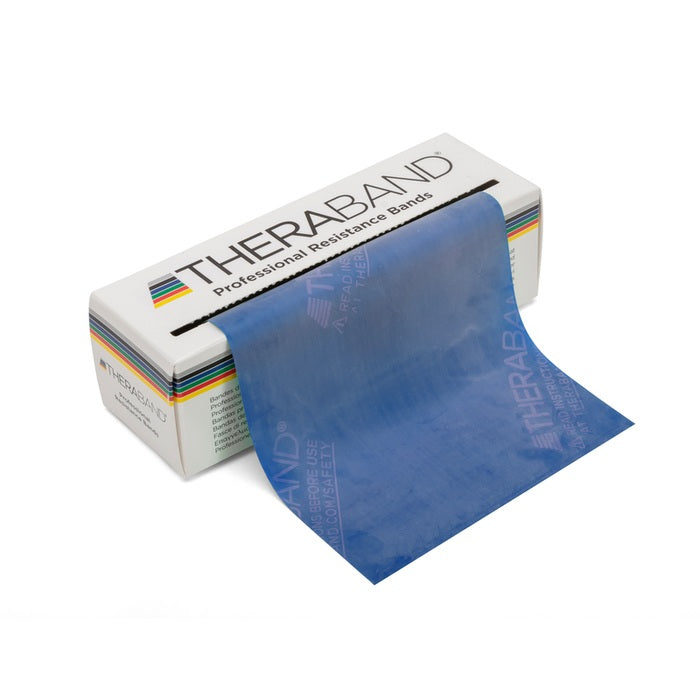 Theraband 5.5m - blau (extrastark)