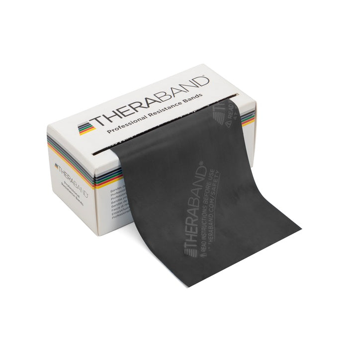 Theraband 5.5m - schwarz (spezialstark)