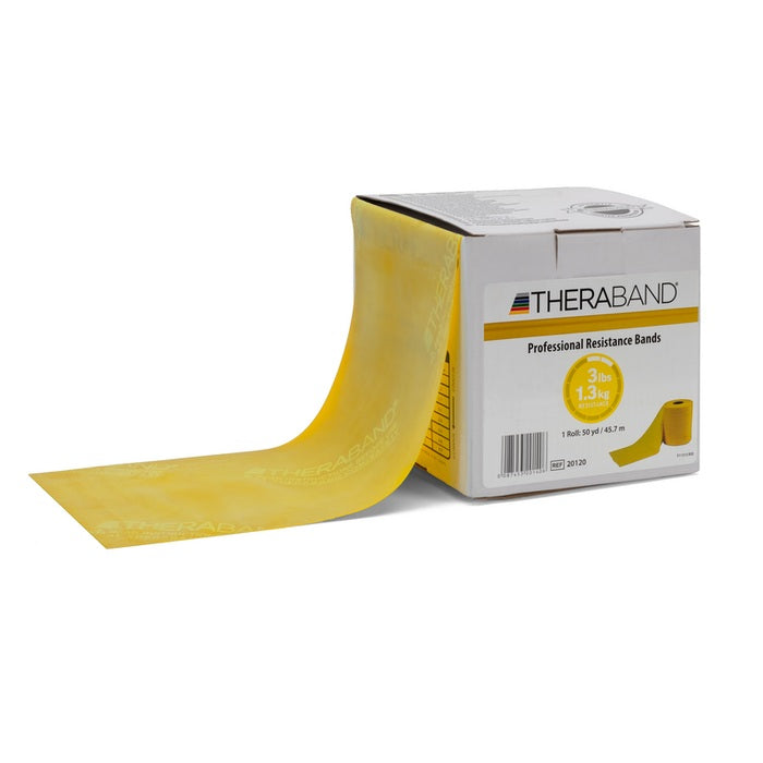 Theraband 45.5m - gelb (dünn)