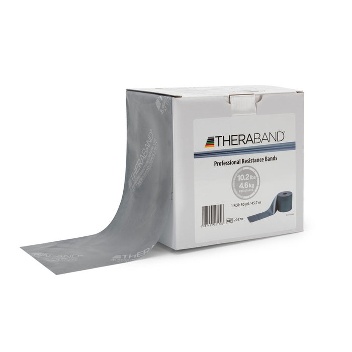 Theraband 45.5m - silber (superstark)