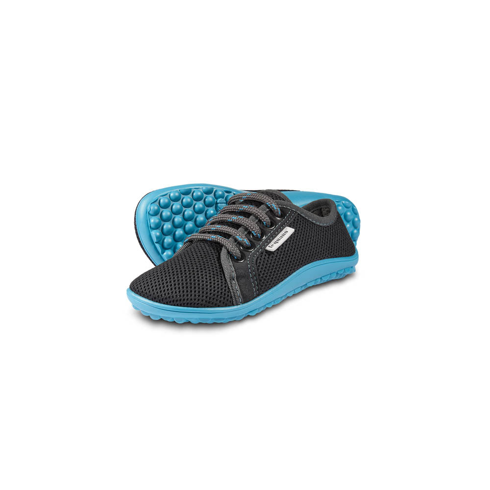 leguanito aktiv anthrazit, Blaue Sohle