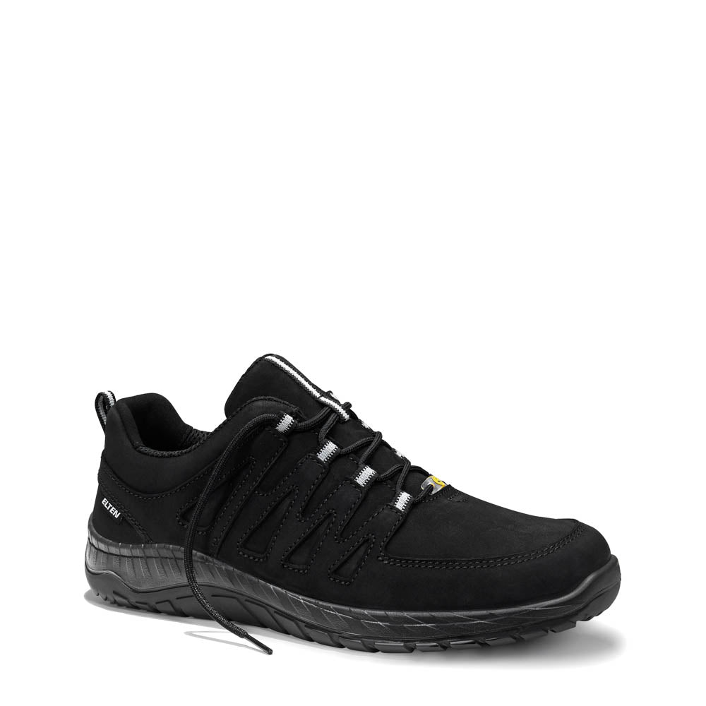 ELTEN Wellmaxx Maddox Black Leather Low ESD S2