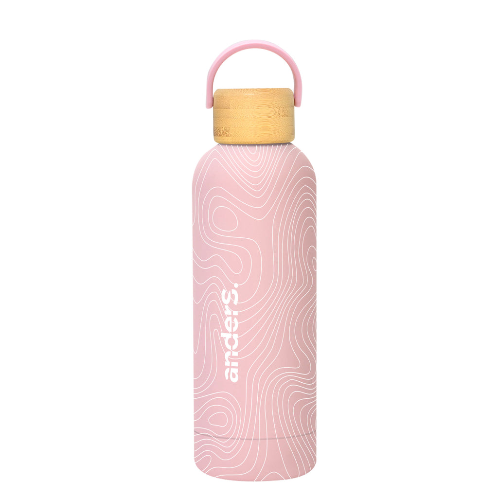 anders. Thermo-Trinkflasche Kirschblüte