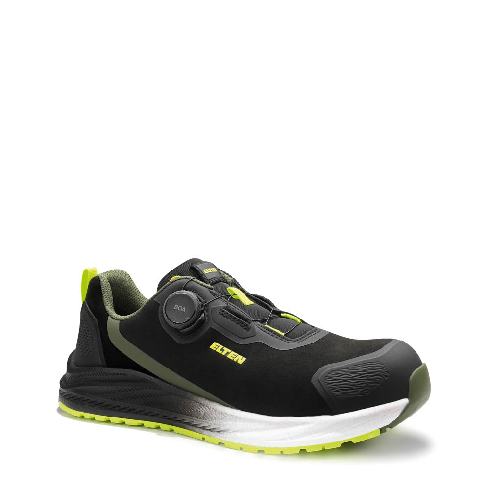 ELTEN Wellmaxx LEEVI XXNF BOA black-lime Low ESD S3S