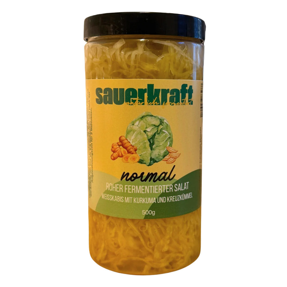 Sauerkraft Kabis mit Kurkuma und Kreuzkümmel 500g