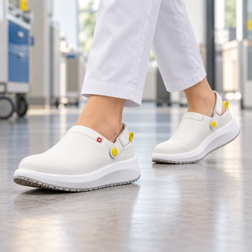 Joya Ace ESD white, Damen-Hausschuh