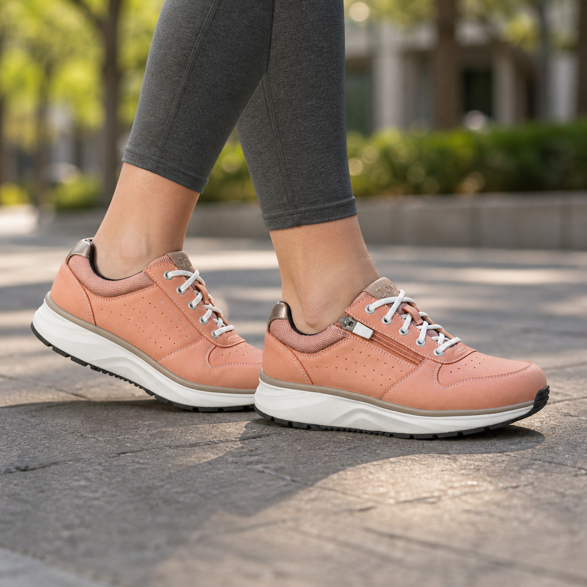 Joya Dynamo ZIP pink, Damen-Sneaker, am Fuss