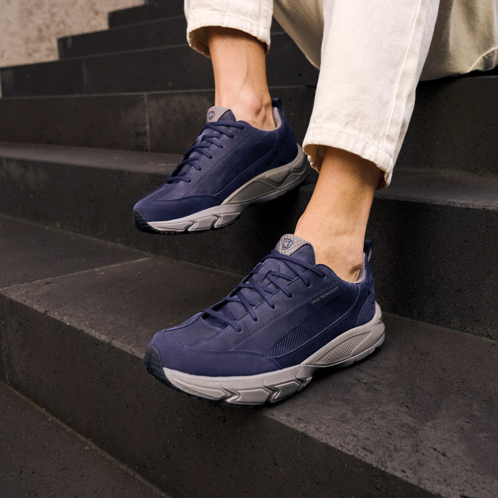 Joya Oberstdorf STX dark blue, Herrenschuh, Detailansicht