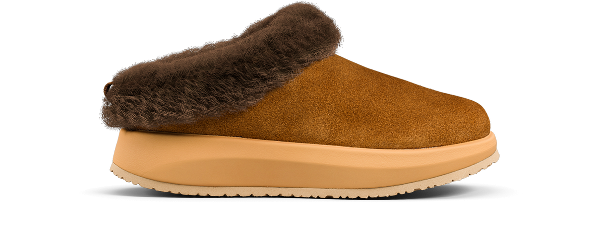 Joya Riga brown II, Damen-Hausschuh