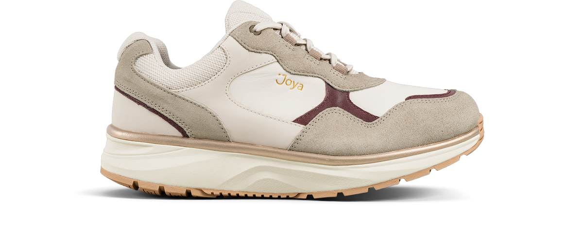 Joya Tina III beige-red, Damen-Sneaker