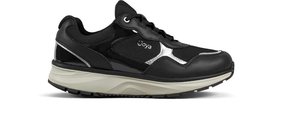 Joya Tina III black-silver, Damen-Sneaker