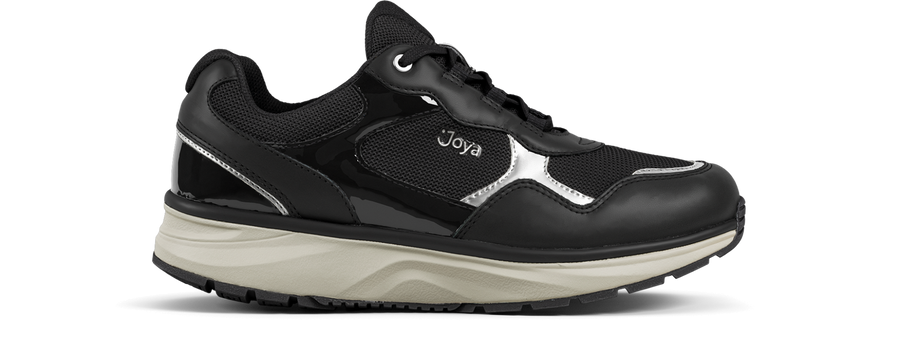 Joya Tina III black-silver, Damen-Sneaker