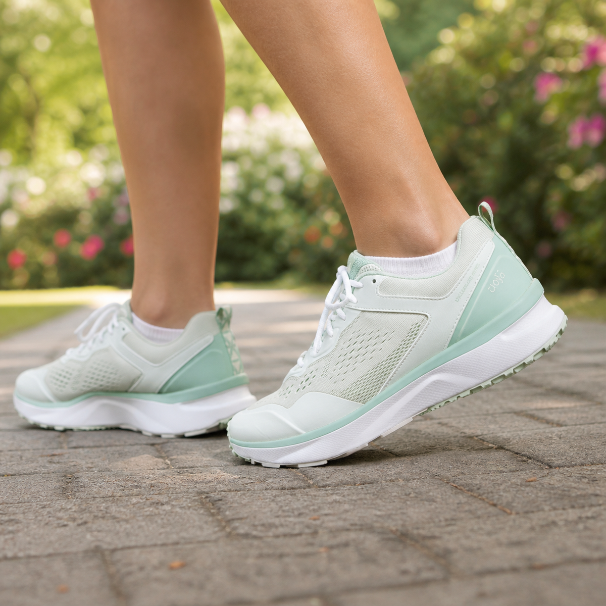 Joya Veloce light green, Damen-Sneaker, am Fuss