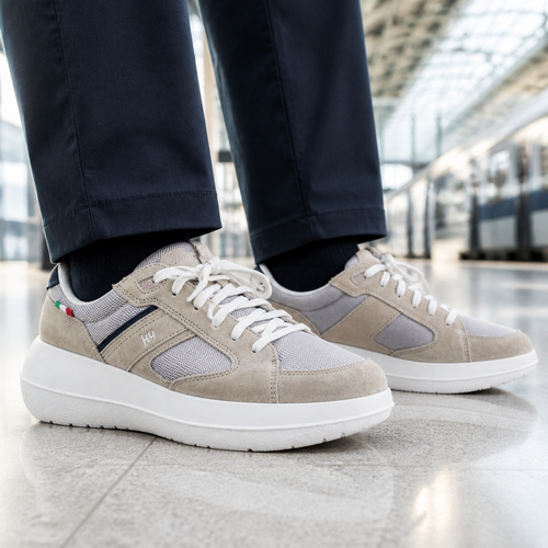 kybun Airolo moon rock, Herrenschuh, am Fuss