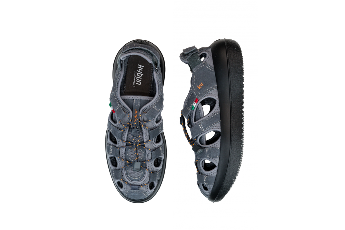 kybun Interlaken grey, Herrenschuh