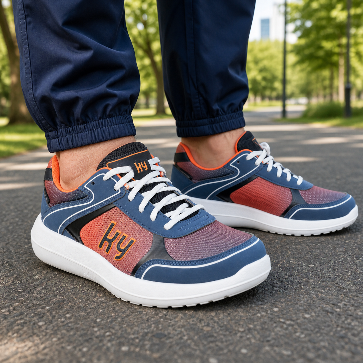kybun Magglingen fire, Herren-Sneaker, am Fuss