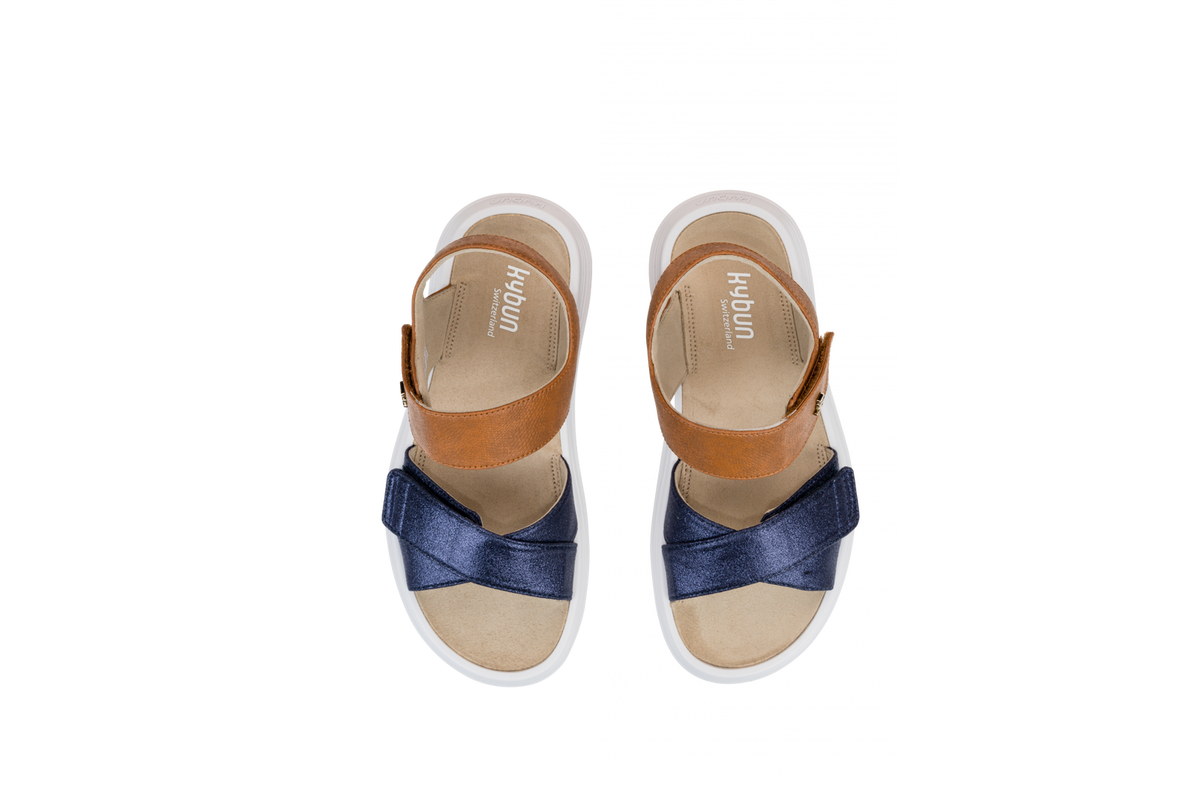 kybun Melano blue-brown, Damensandale